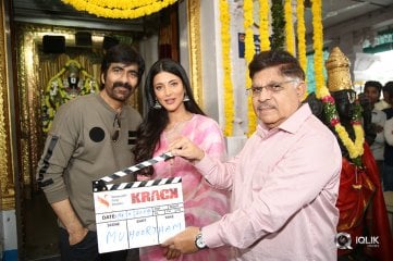 Ravi Teja Latest Movie Krack Launch Event